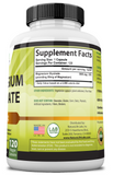Magnesium Glycinate 550 mg chelate 120 vegan capsules Albion TRAACS