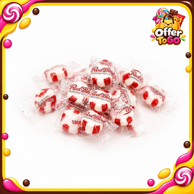 Soft Peppermint Puffs Infused with Real Peppermint Oil - Individually Wrapped, Handcrafted Artisanal Candy