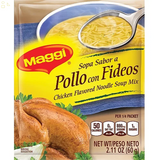 Maggi Chicken Flavor Noodle Soup Mix, 2.11 Oz | Sopa Sabor Pollo Con Fideos