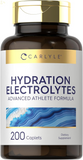 Hydration Electrolytes | 200 Tablets | Advanced Athlete Formula | Vegetarian | Keto Friendly | Non-Gmo, Gluten Free Supplement