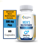 Men'S 50+ Complete Daily Multivitamin & Prostate Support Supplement | Vitamins A C E D B1 B2 B3 B5 B6 B12, Magnesium, zinc, etc.