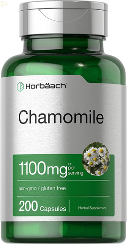 Chamomile Flower 1100Mg | 200 Capsules | Non-Gmo, Gluten Free Supplement | by