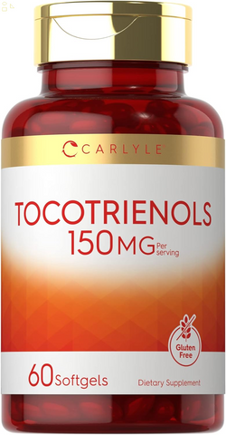 Tocotrienols | 150Mg Supplement | 60 Softgels | Non-Gmo and Gluten Free Complex