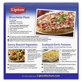 Lipton Recipe Secrets Soup and Dip Mix for a Delicious Meal Savory Herb with Garlic Great with Your Favorite Recipes, Dip or Soup Mix 2.4 Ounce (Pack of 6)