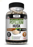 Psyllium Husk+ 60Ct - Colon Cleanse, Detox Toxins, Energy Boost, Weight Loss