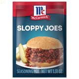 Mccormick Sloppy Joes Seasoning Mix, 1.31 Oz Envelope