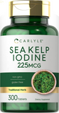 Sea Kelp Iodine | 225Mcg | 300 Tablets | Non-Gmo, Gluten Free | Traditional Herb Supplement | by