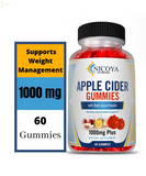 Apple Cider Vinegar Gummies Weight Loss, Appetite, Cleanse -Compare to Goli 2 Pk