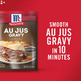 Mccormick No Artificial Flavors Au Jus Gravy Seasoning Mix, 1 Oz Envelope