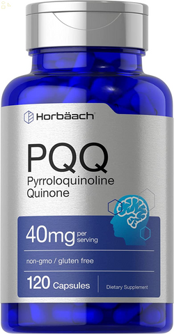 PQQ | 40Mg | 120 Capsules | Maximum Strength | Non-Gmo and Gluten Free Supplement | Pyrroloquinoline Quinone Disodium Salt | by