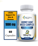 Horny Goat Weed Sexual Enhancer, Maca, Saw Palmetto, Ginseng, L-Arginine 1000Mg