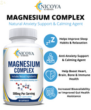 Magnesium Complex Supplement- Glycinate, Citrate, Malate, Oxide, Aquamin 2PK