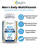 Men'S Daily Multivitamin Premium Men Health Support Vitamin Supplement