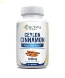 Organic Ceylon Cinnamon Supplement Pills, Blood Sugar Support -1200Mg 2 Pack