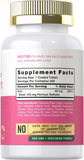 Women Iron Supplements 45Mg | 200 Slow Release Tablets | Vegetarian, Non-Gmo, Gluten Free