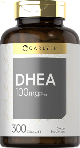 DHEA 100Mg Supplement | 300 Capsules | Non-Gmo & Gluten Free