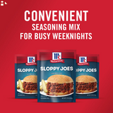Mccormick Sloppy Joes Seasoning Mix, 1.31 Oz Envelope