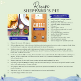 Riega Organic Chili Seasoning Powder Mix, 0 Fat 20g Packet