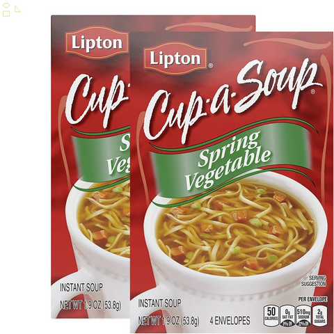 Lipton Instant Soup Mix Spring Vegetable 1.9 Oz, Pack of 2 souphold
