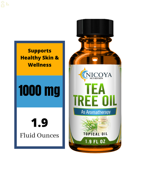 100% Pure & Natural Tea Tree Essential Oil Therapeutic Grade Oil- Melaleuca