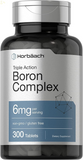 Triple Boron Complex 6 Mg Supplement | 300 Tablets | Vegetarian, Non-Gmo & Gluten Free | Triple Action Boron Citrate, Boron Glycinate, Boron Asparate Bundle OFFERTOGO