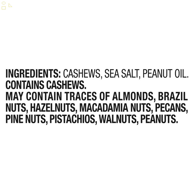 Roasted & Salted Cashew, Delicious – Crunchy Whole Cashews with Sea Salt