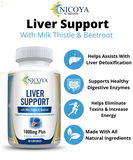 Natural Liver Support, Detox, Cleanse & Repair Formula 22 Herbs W/ Milk Thistle