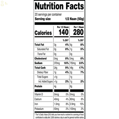 Member'S Mark Original Stone Baked Naan 352 Oz.