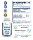 Probiotics 40 Billion CFU- Digestive Immune Health, Gas Relief Supplement 2 Pack