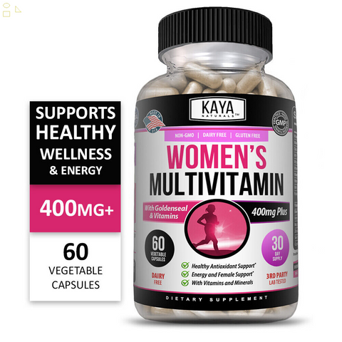 Womens Multivitamin & Multi-Mineral, Increase Energy Metabolism and Vibrance