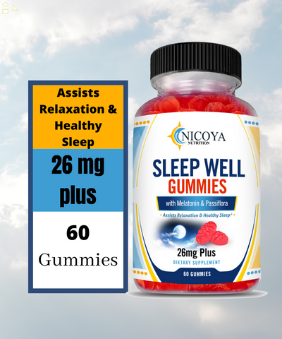 Premium Natural Sleep Well Gummies, Sleep Aid W/Melatonin for Better Sleep