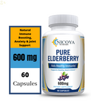 Elderberry Capsules- Immune Support, Daily Immune & Antioxidants