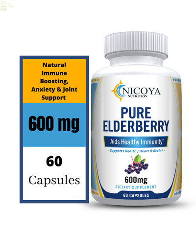 Elderberry Capsules- Immune Support, Daily Immune & Antioxidants