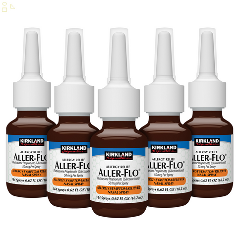 KS Fluticasone 50 Mcg., Non-Drowsy Allergy Relief Spray, 144 Metered Sprays Each| Compare to Flonase Allergy Relief Active Ingredient