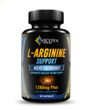 L-Arginine, Nitric Oxide Pre Workout Booster Muscle Building & Energy Supplement