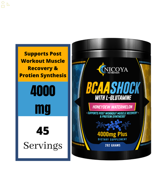 BCAA Essential Amino Energy Pre & Post Workout Powder - Honeydew Watermelon