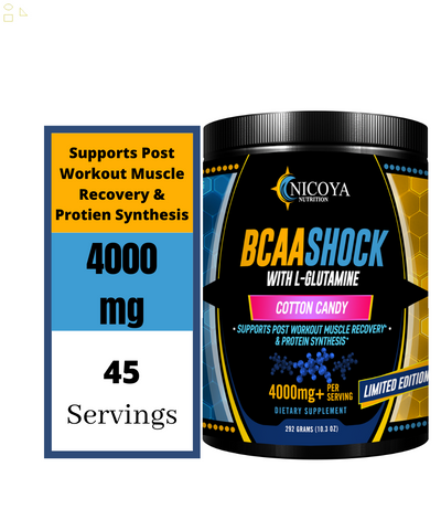 BCAA Essential Amino Energy Pre & Post Workout Powder - Try All 4 Flavors