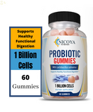 Probiotic Gummies 1 Billion CFU, Gas & Bloating Relief, Gut Health -2 Pack