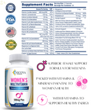 Multivitamin for Women - Complete Daily Multi Mineral Vitamin Supplement