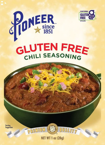 Pioneer ® Gluten Free Chili Seasoning 1 Oz. Packet