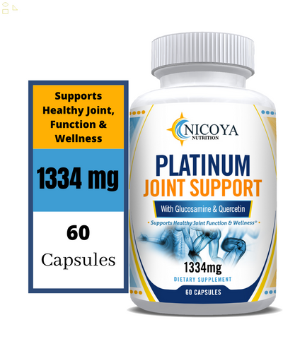 Platinum Joint Support Glucosamine, Chondroitin, Turmeric, MSM Pain Relief