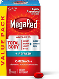 MegaRed Advanced Total Body + Refresh Omega-3 Blend Softgels,(65 count)