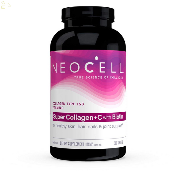 Neocell Super Collagen + C Tablets, 360 Ct