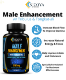 Male Enhancement- Boost Testosterone, Drive, Libido, Stamina & Energy 2 PK