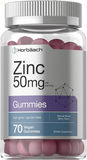 Zinc 50Mg Gummies | 70 Count | Natural Mixed Berry Flavor | Vegan, Non-Gmo and Gluten Free Formula | Zinc Citrate Dietary Supplement | by