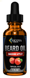 Beard Growth Oil - Fast Growing Beard Mustache Facial Hair Oil for Men, Apples