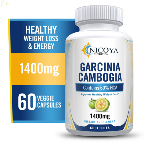 Garcinia Cambogia- Natural Weight Loss, Diet & Appetite Suppressant W/Hca 1400Mg