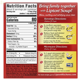 Lipton Real Chicken Broth Flavor Soup Secrets Instant Soup Mix, 4.9 Oz