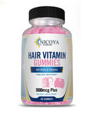 Hair Gummy Vitamins for Faster, Stronger, Healthier Hair Growth, Sugar Bear Hair