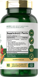 Fruits and Veggies Supplement | 250 Capsules | Made with 32 Fruits and Vegetables | Vegetarian, Non-Gmo, Gluten Free Superfood Formula